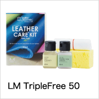 革バッグ革鞄の汚れ落とし・保護のレザーマスターLeatheMaster LEATHERCAREKITレザーケアキットLM50
